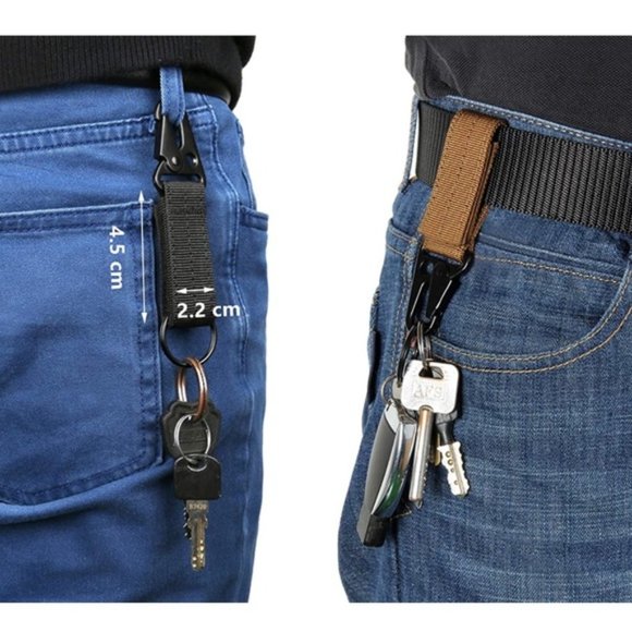 New 3-Pack Tactical Belt Military Heavy Duty Metal - Picture 3 of 7